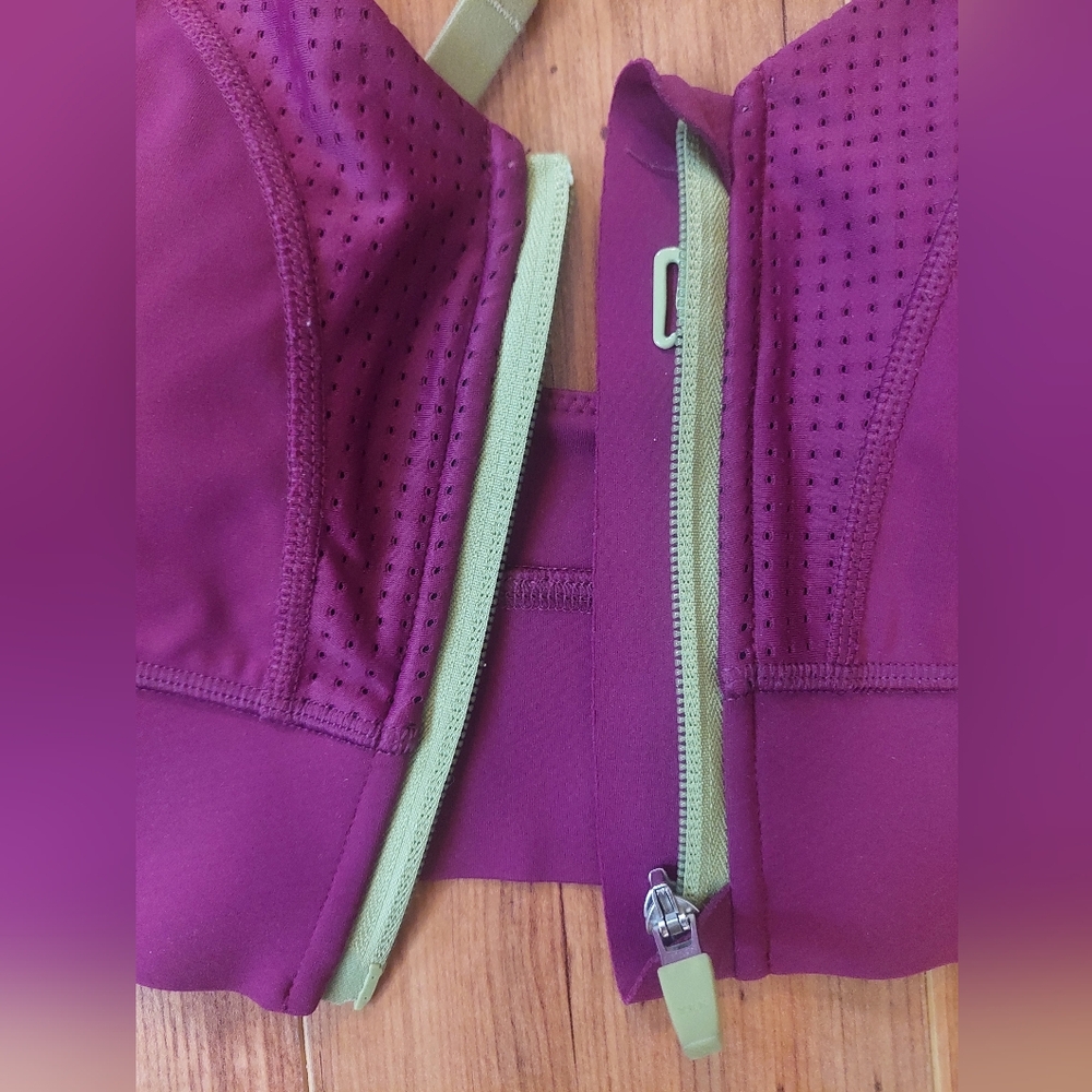 Zip front bra - Picture 2 of 5